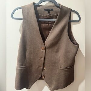 Brown Women's Vest